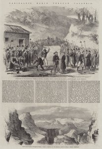 Garibaldis mars gjennom Calabria